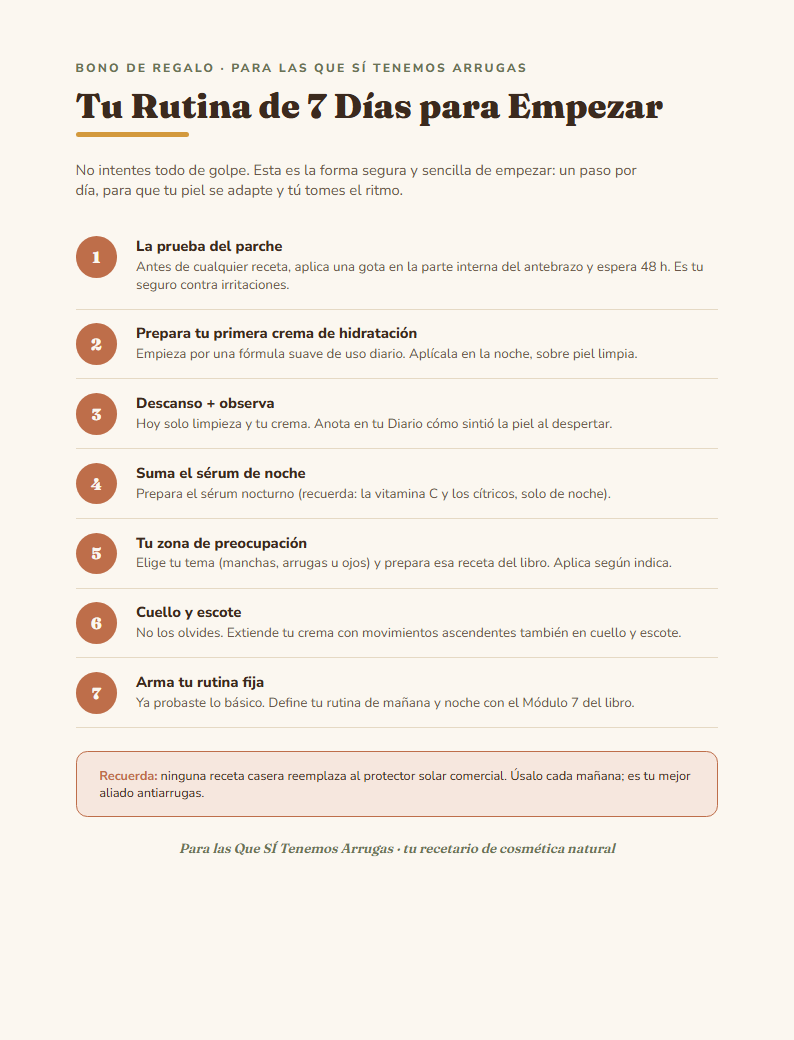 Regalo: rutina de 7 días