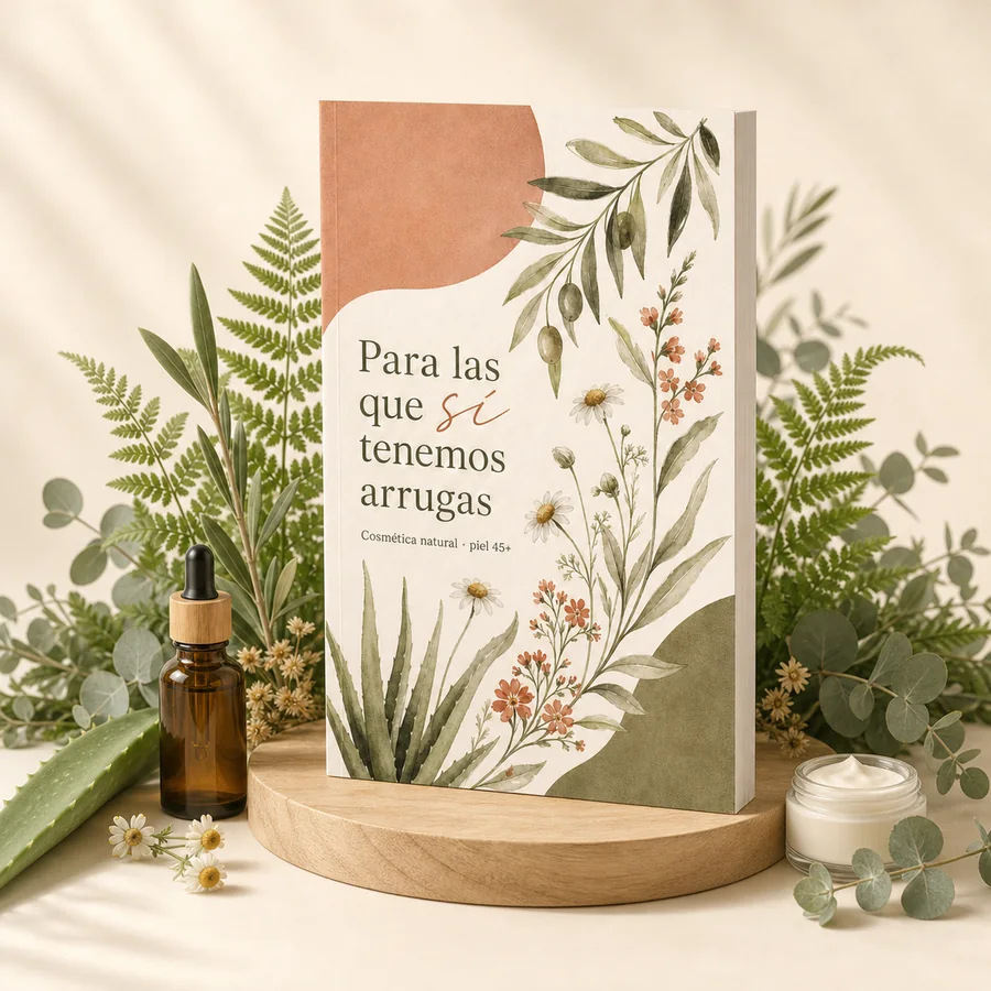El libro «Para las que sí tenemos arrugas» — cosmética natural para piel 45+